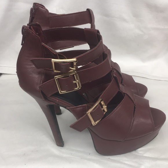 COPY - Charlotte Russ platform Heels ladies sz 9 - Picture 3 of 5
